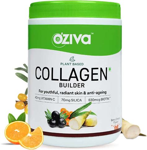 Amazon.com: OZIVA Plant Based Collagen Builder with Biotin